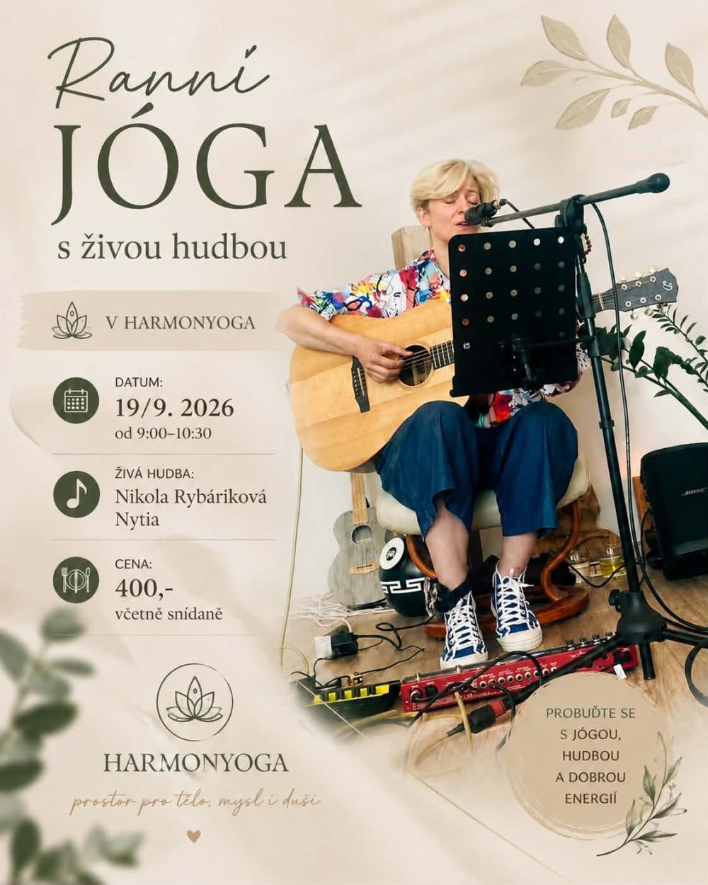 Jóga s živou hudbou