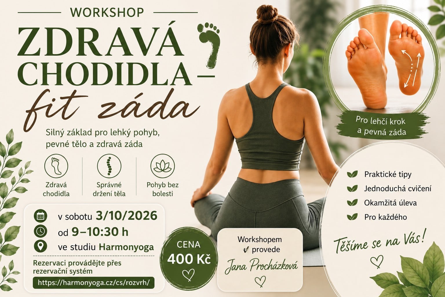 Workshop Zdravá chodidla